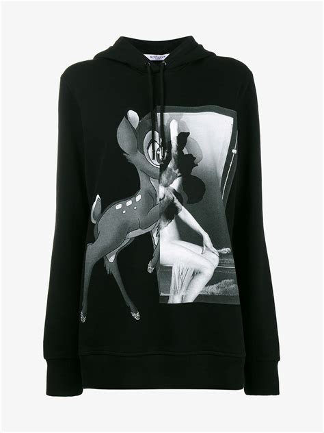 givenchy bambi bifold|Bambi oversized hoodie .